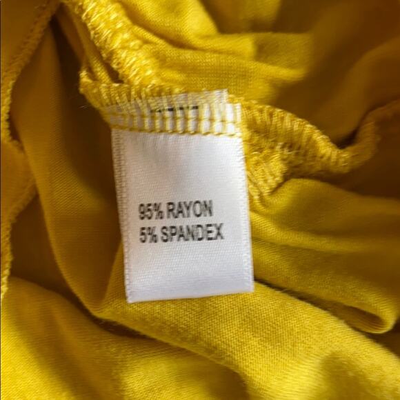 Heathmoor NWT women’s  S yellow tunic top - Picture 4 of 8